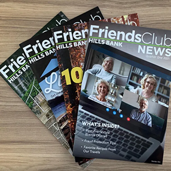friends club newsletters