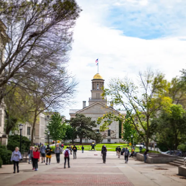 University of Iowa campus.