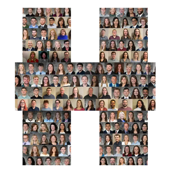 Employees of Hills Bank