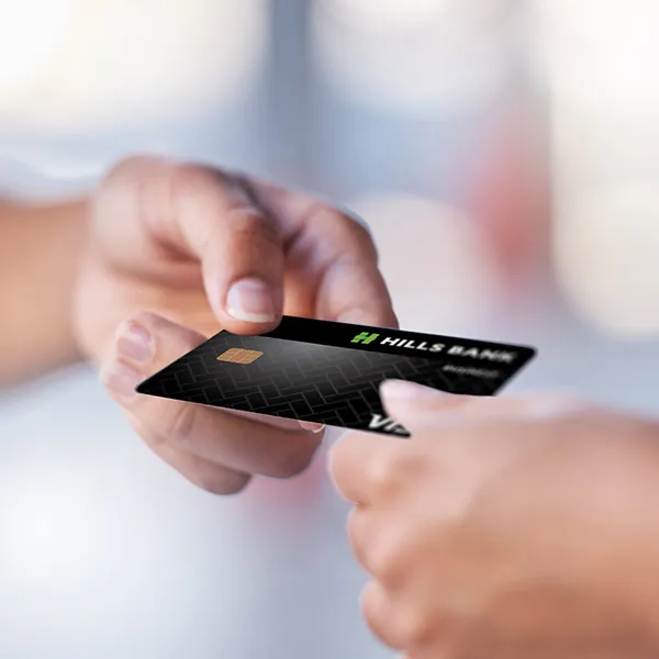 Hills Bank credit card