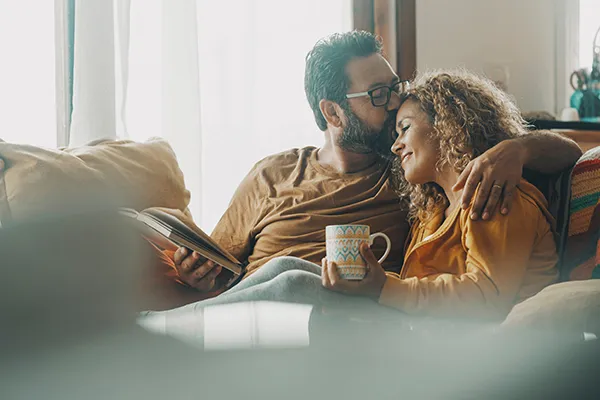 couple spending time together