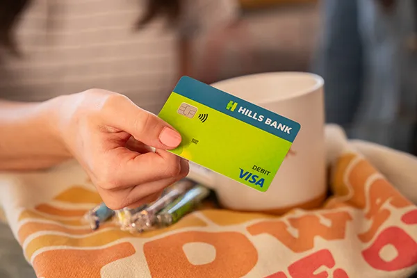 paying with debit card