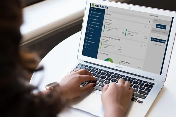 Hills Bank online banking